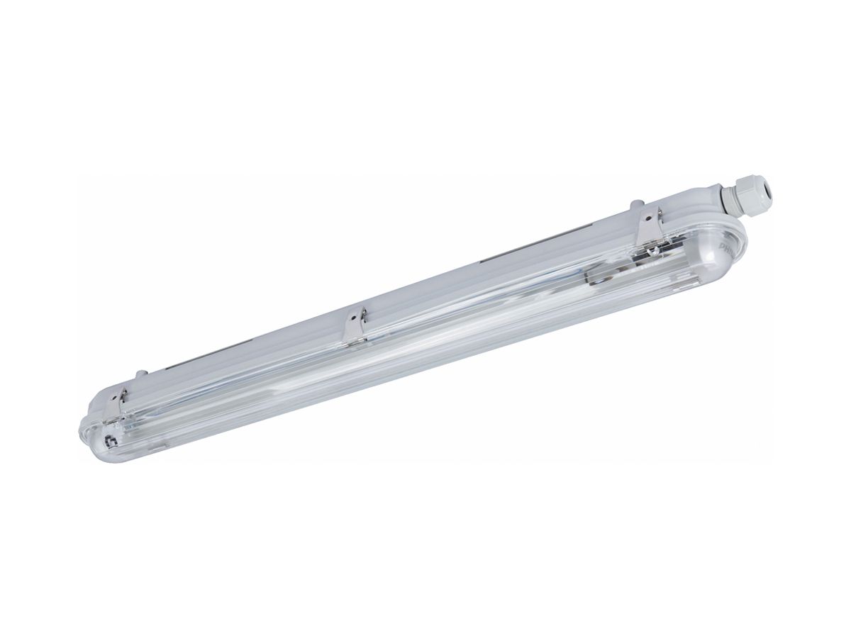 Feuchtraumleuchte Philips Ledinaire 1×G13 IP65 670×69×70mm grau