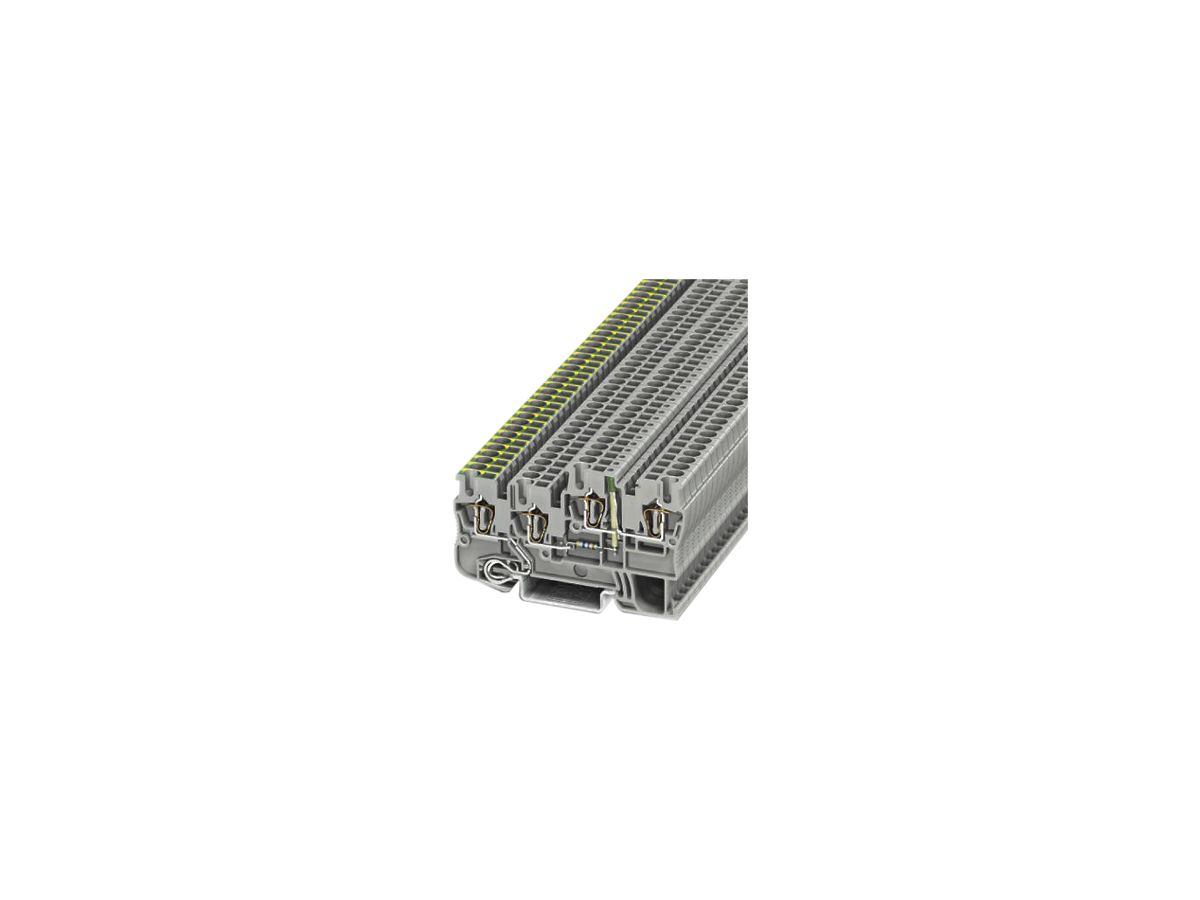 Durchgangsreihenklemme 0.08…4mm², STIO 2.5/3-PE/B/L-LA24GN
