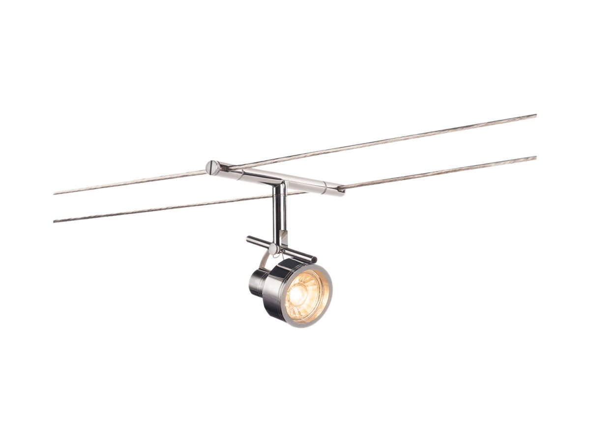 Seilleuchte SLV SALUNA für TENSEO, GX5.3 35W IP20 chrom
