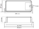 Funkmodul Sir Heian CASAMBI IP20 IN:110…240V DALI 95×37×20mm