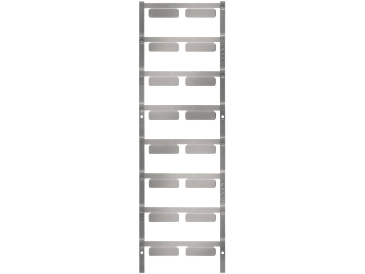 Gerätemarkierer Weidmüller MultiCard SM 8×27mm PA66 silber