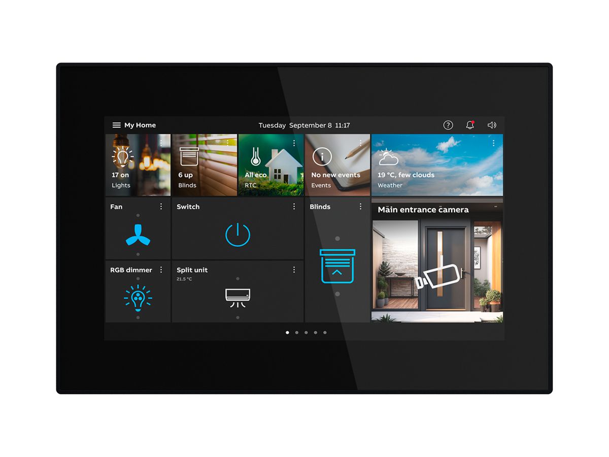 Touchpanel ABB OneTouch 7" free@home/ABB-Welcome schwarz