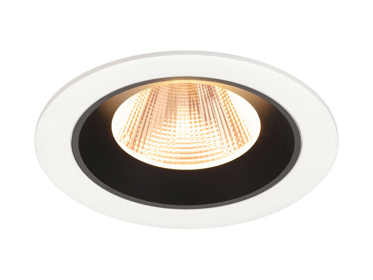 LED-Downlight SLV NUMINOS M 12W 1700lm 2700K NB DALI Ø90 ws/sz