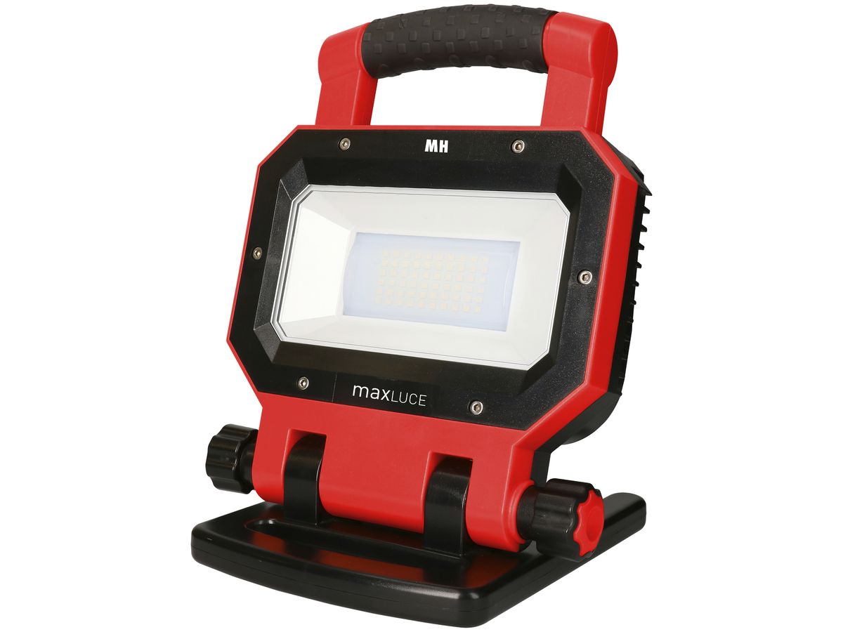 LED-Akku-Arbeitsplatzleuchte MAX HAURI FLOODLIGHT 30 30W 2500lm IP54