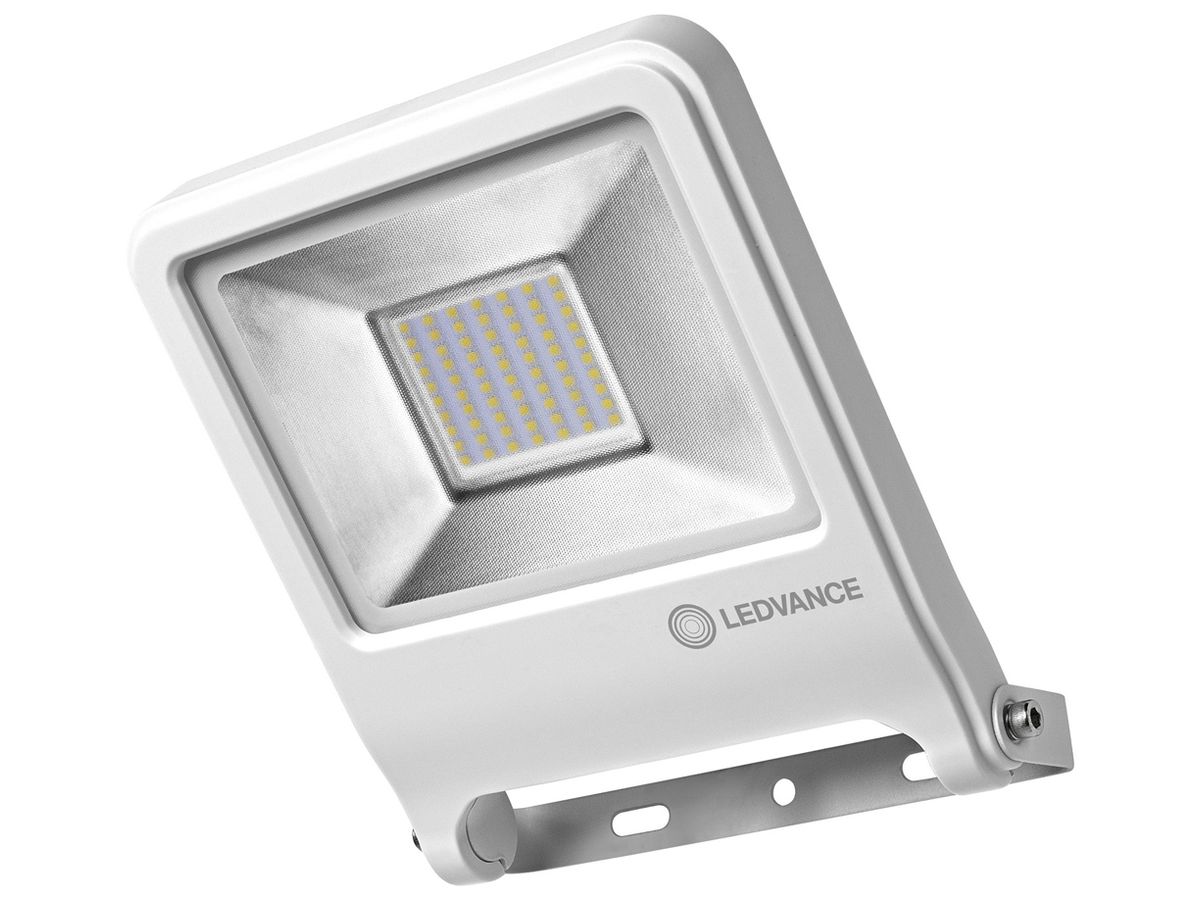 LED-Strahler LDV ENDURA FLOOD 50W 4500lm 3000K weiss IP65