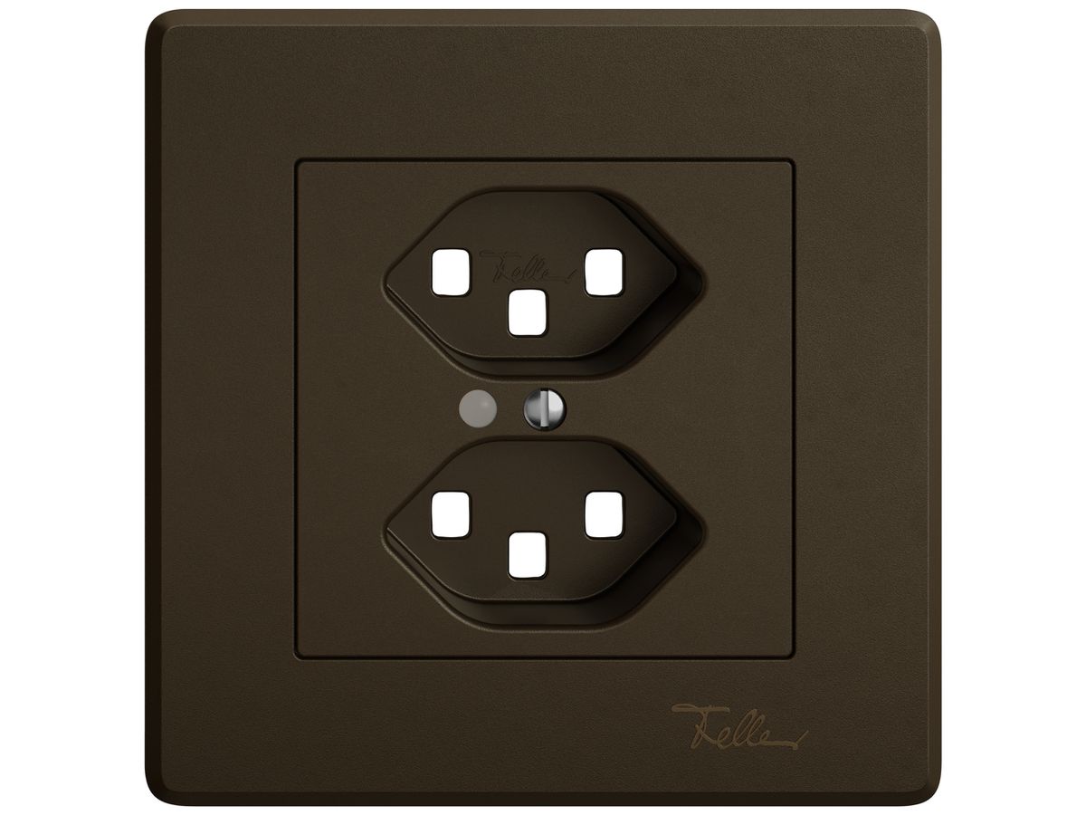 UP-Montageset EDIZIO.liv SNAPFIX® für 2×T23 mit Frontlinse br