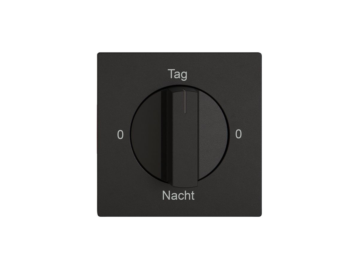 Montageset EDIZIO.liv SNAPFIX® f.Drehschalter m.Griff 0-Tag-0-Nacht sz