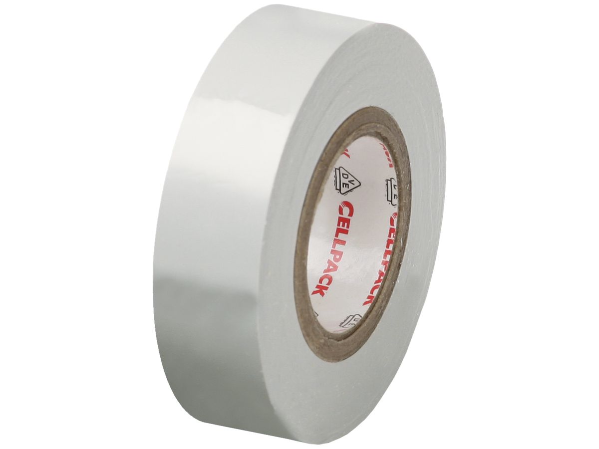 Isolierband Cellpack N° 128 PVC B=19mm L=25m weiss