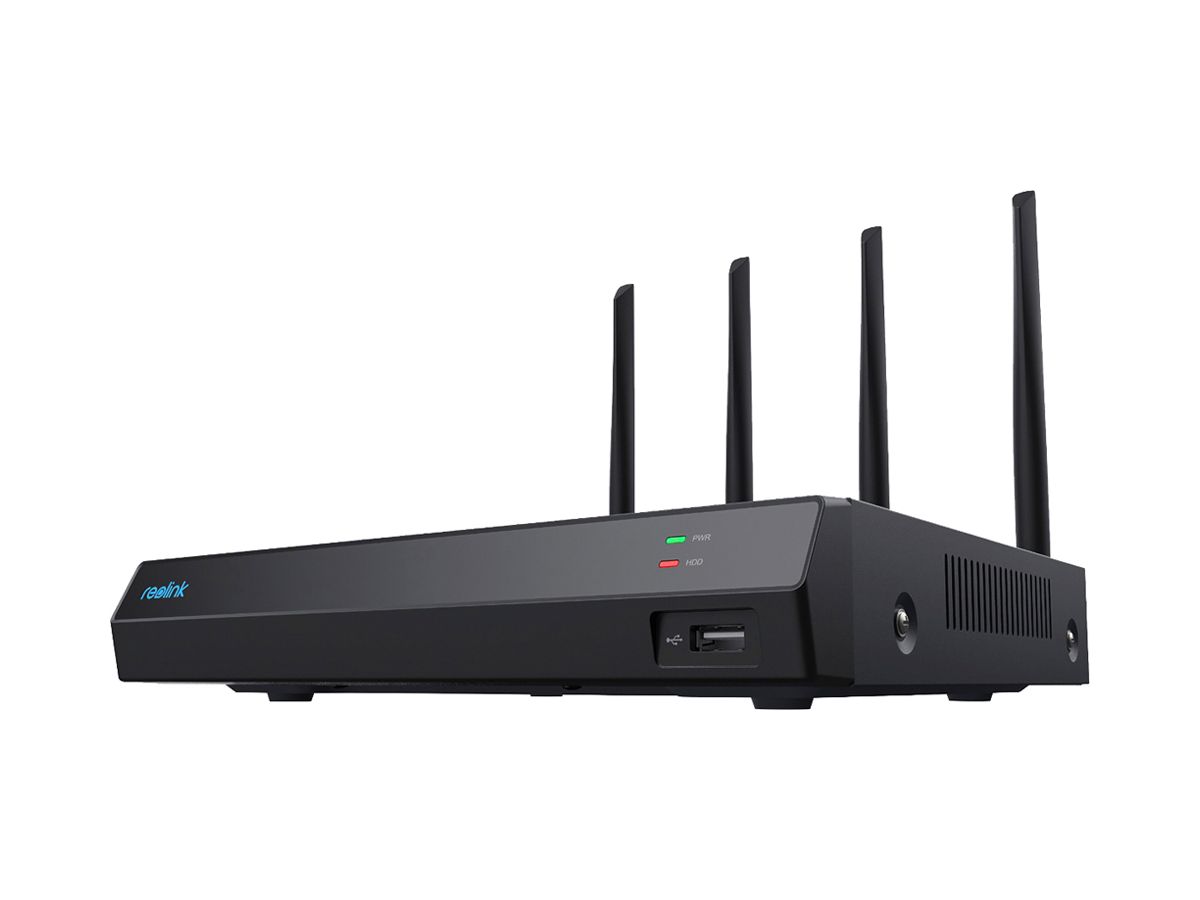 Videorekorder Reolink NVS12W 12-Kan 4×IN 1×LAN 100Mbit/s max. 16TB (SATA)