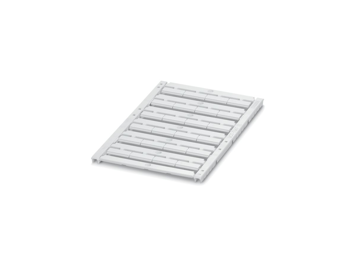 Bezeichnungskarte UCT-TMF 16 weiss für Klemmen 15.2×4.7mm