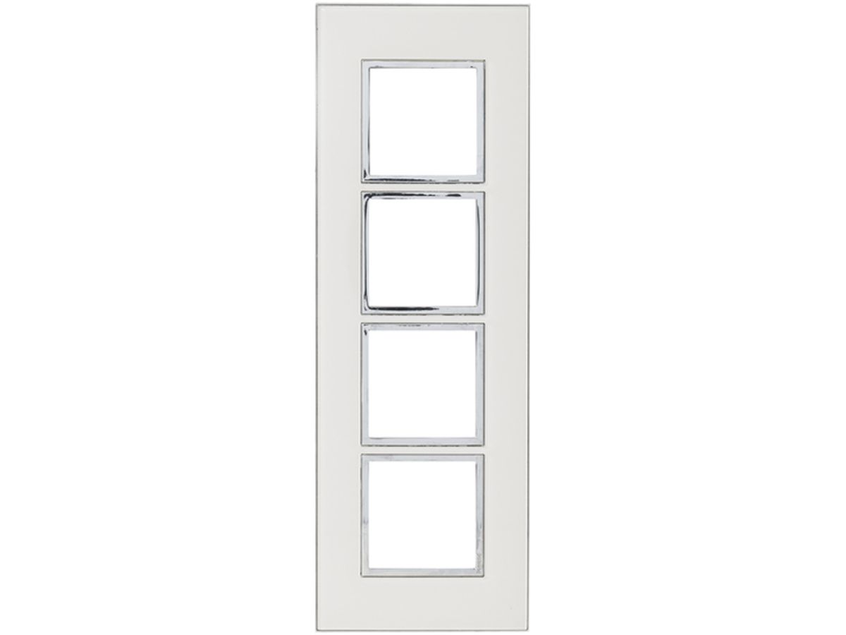 UP-Kopfzeile Legrand Arteor 4×1, vertikal, mirror white