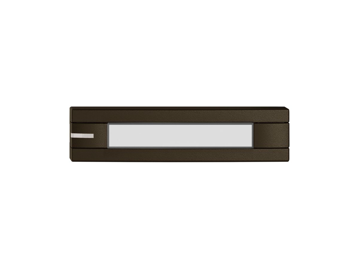 Taste 1/4 EDIZIO.liv SNAPFIX® f.KNX-&UNI m.LED m.Papier 2-Tastenbed.br