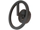 LED-Wandleuchte SLV Q-RING Sensor 10W 950lm 3000K IP54 Ø270×110mm schwarz