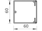 Installationskanal Bettermann WDK 60×60×2000mm reinweiss