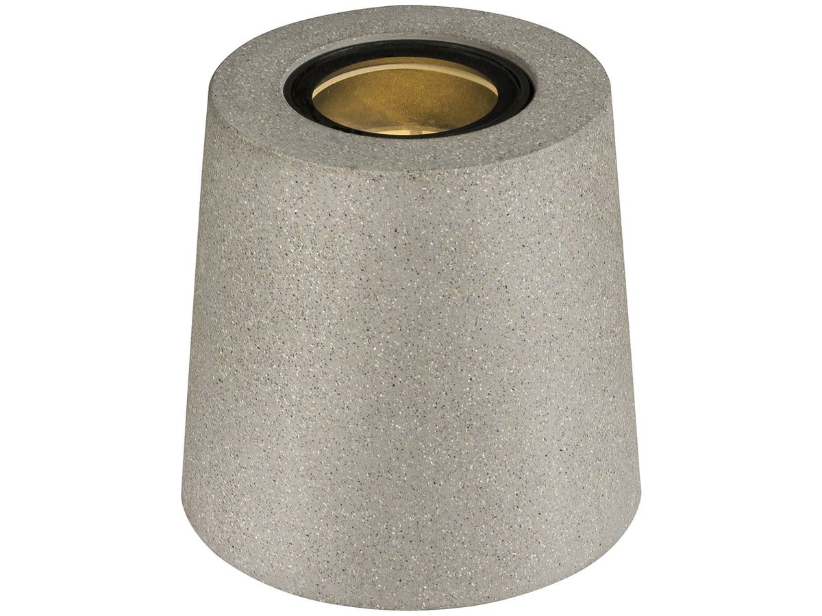 AP-LED-Bodenleuchte SLV CONCRETO GU10 10W IP65 Ø120×117mm grau