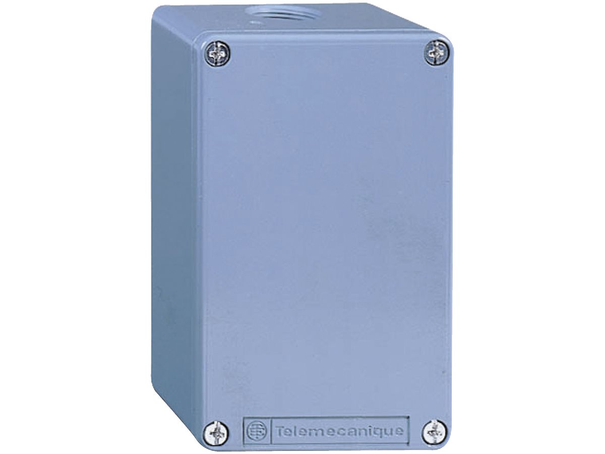 AP-Gehäuse Schneider Electric 80×130×51.5mm blau ungebohrt