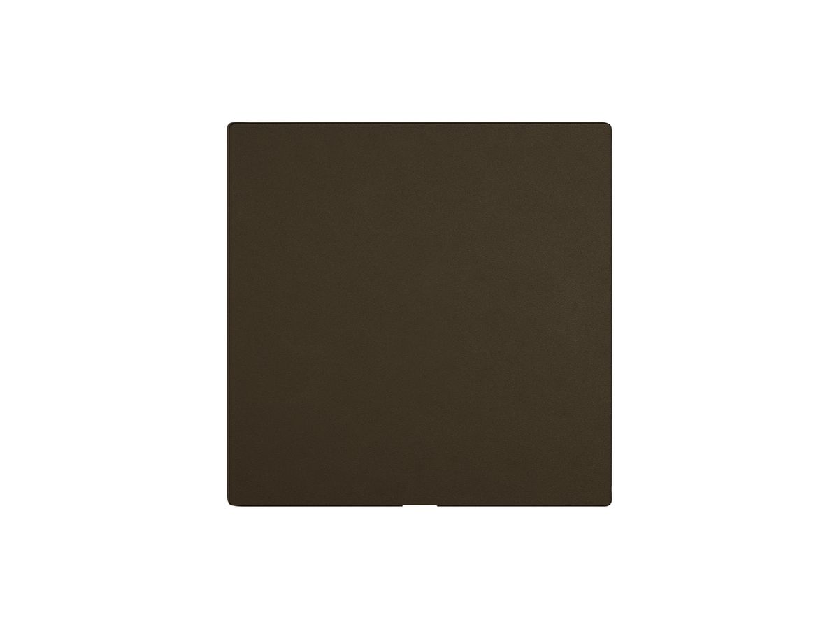 Blindabdeckung Feller EDIZIO.liv Wiser 60×60mm umbra