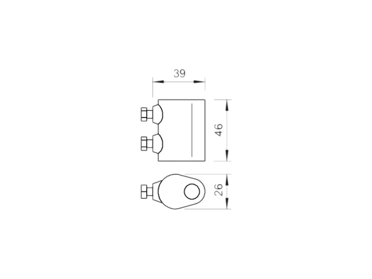 Trennstück Bettermann 8…10mm 223 DIN MS