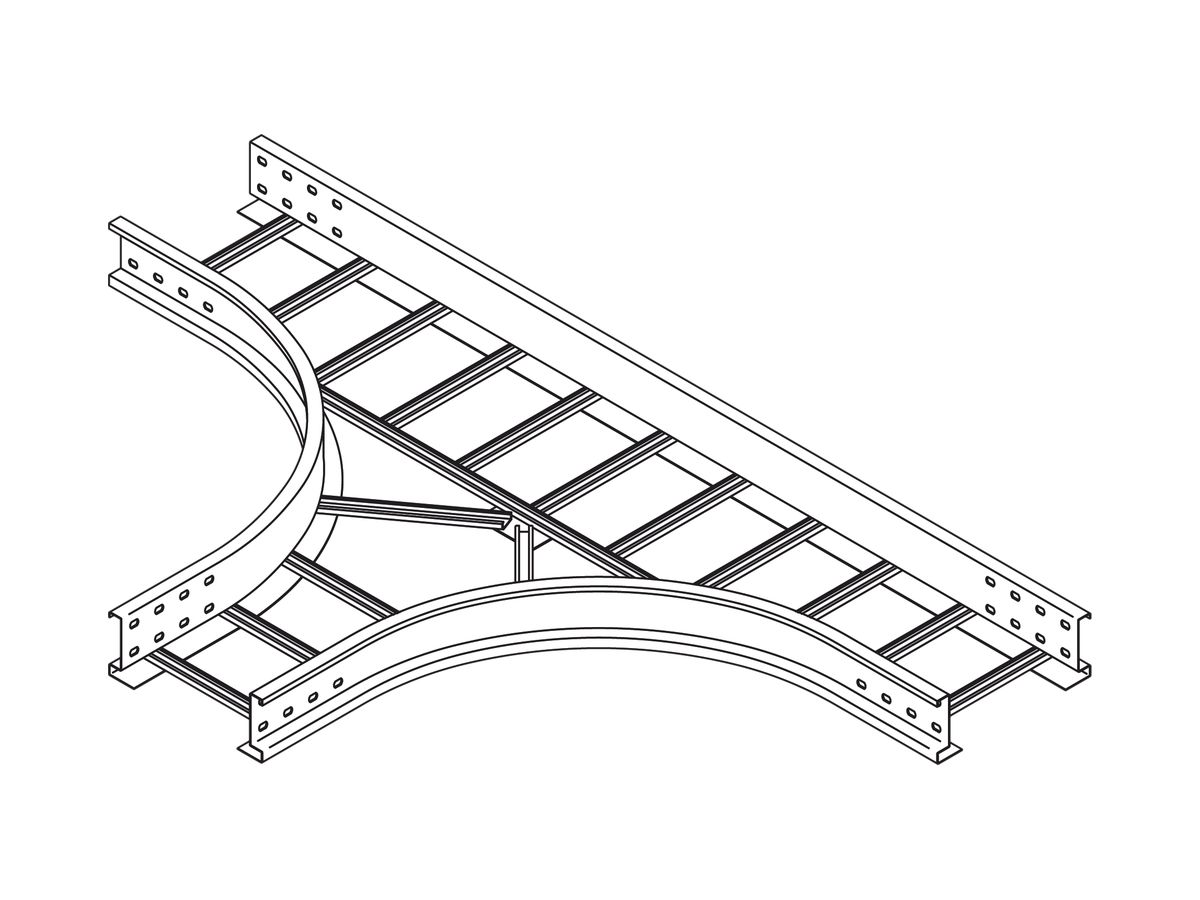 T-Stück zu Multibahn Lanz 600×110mm