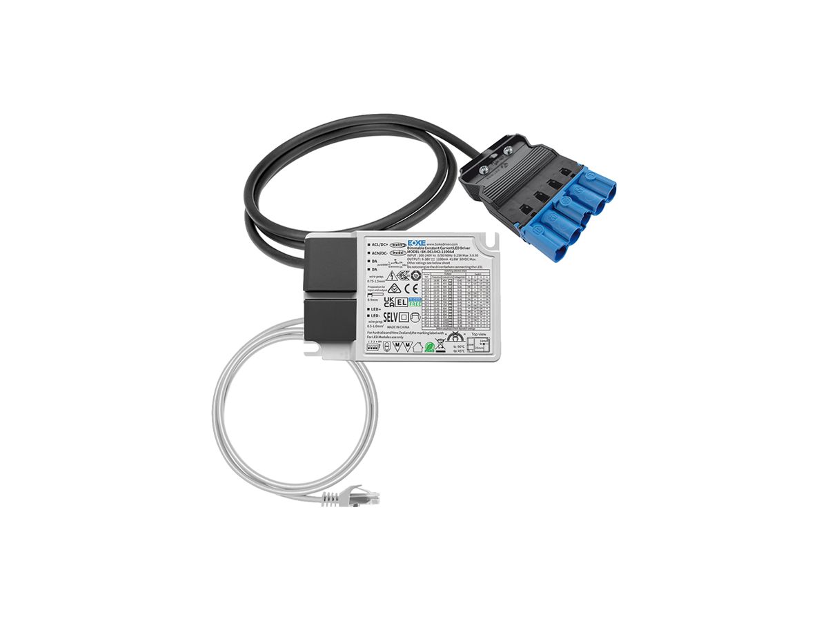 LED-Konverter ESYLUX DRIVER SET 32W 700mA RJ45 WIELAND GST DALI-2