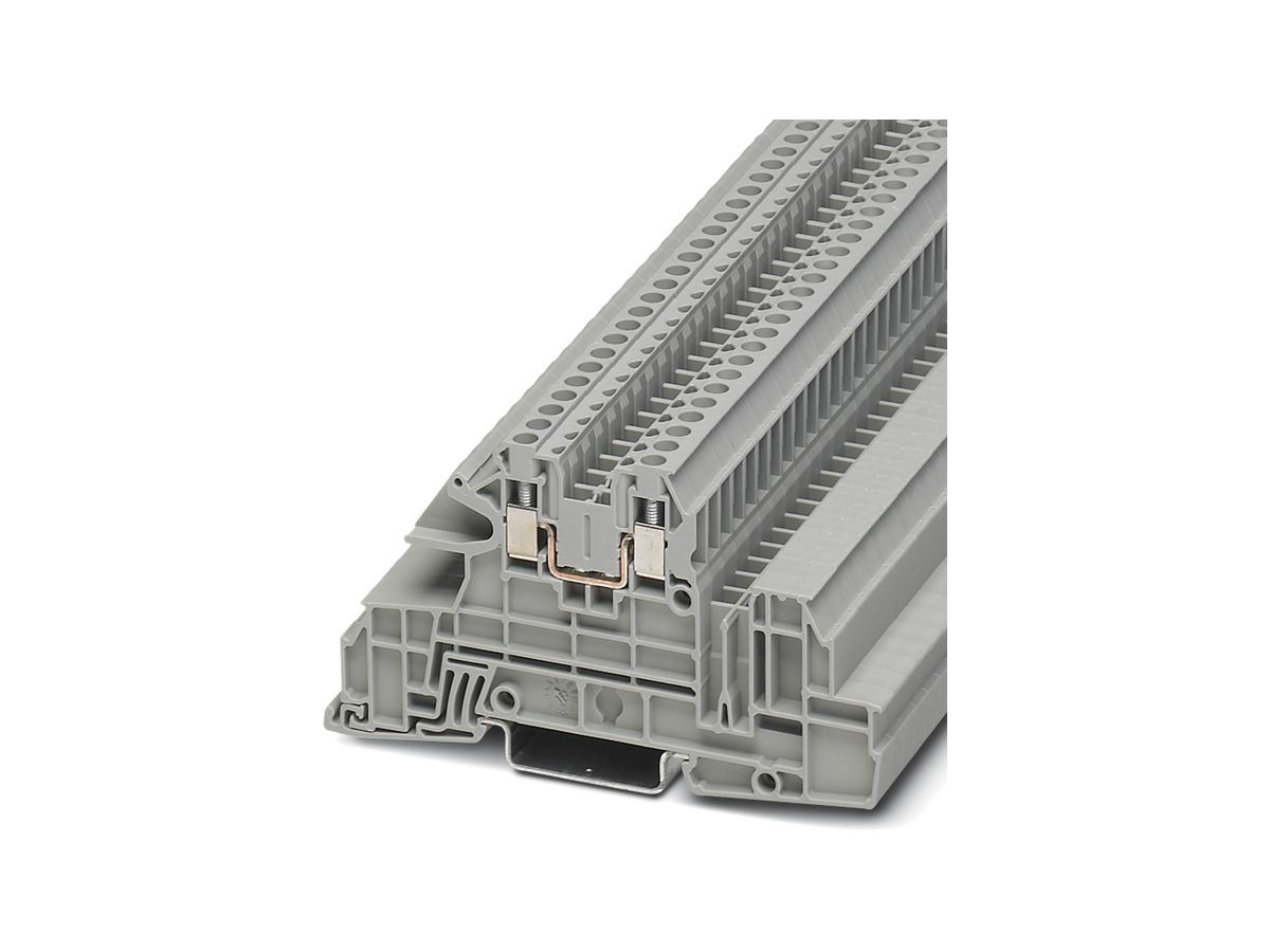 Installationsklemme 0.2…4mm² L Schraubanschluss grau