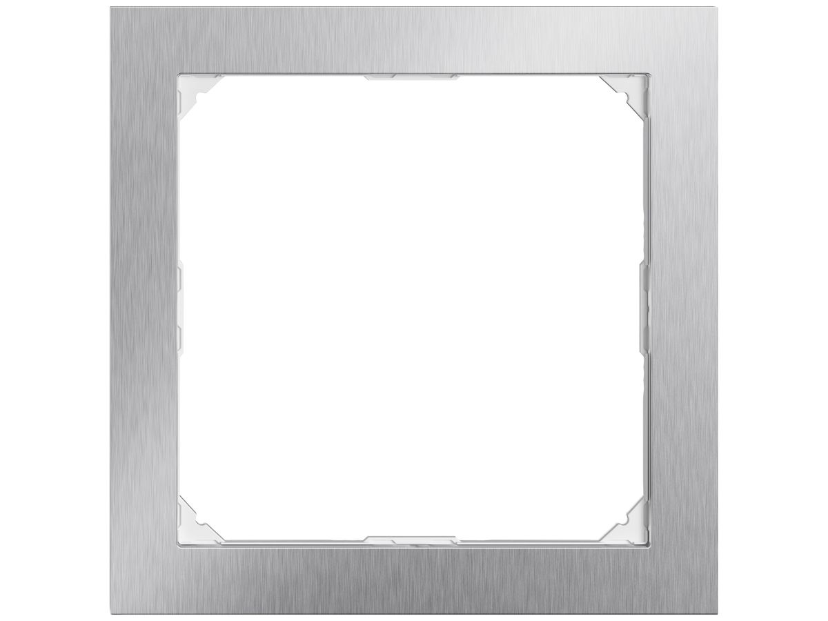 UP-Abdeckrahmen EDIZIO.liv prestige SNAPFIX® f.Video 154×154mm Cr-geschl