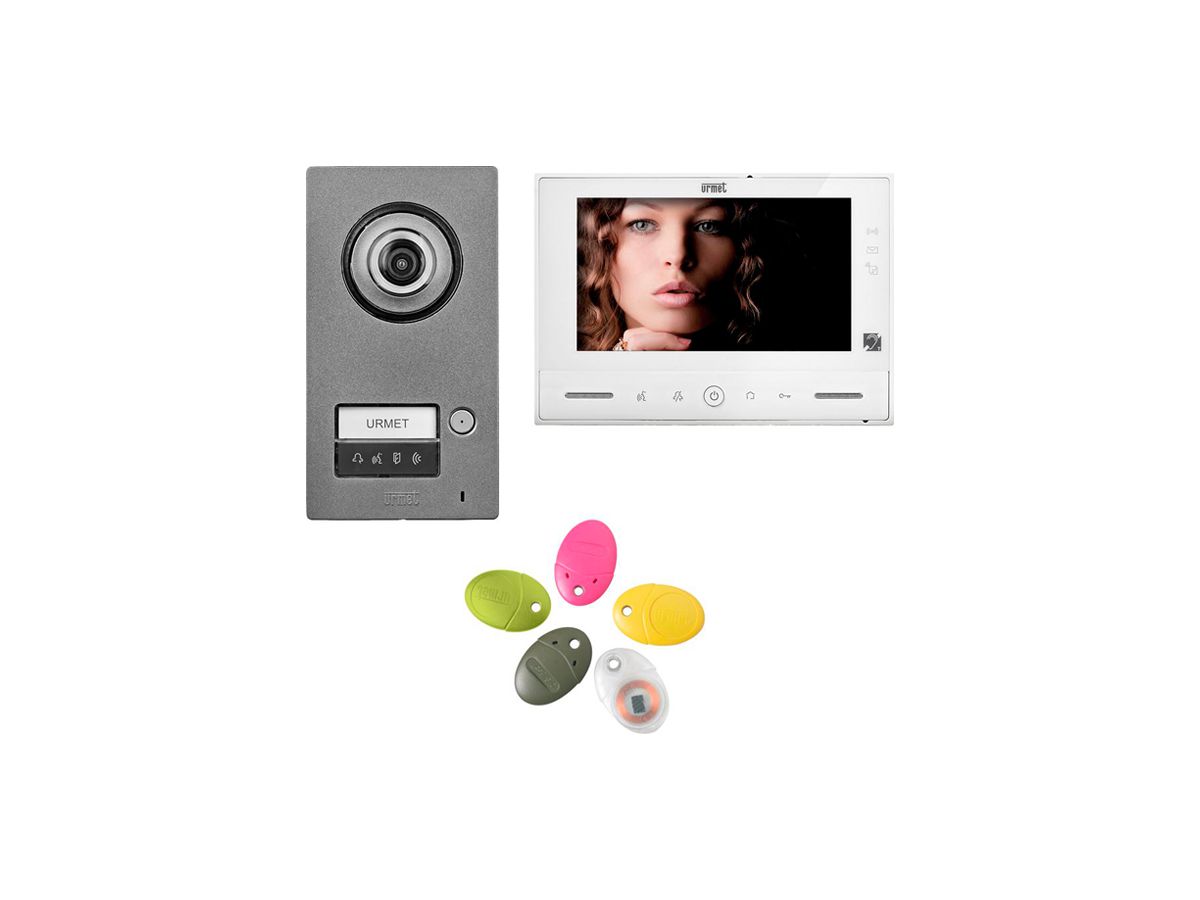 Video-Türsprechanlage-Set Urmet Note 2 für 1-Familienhaus