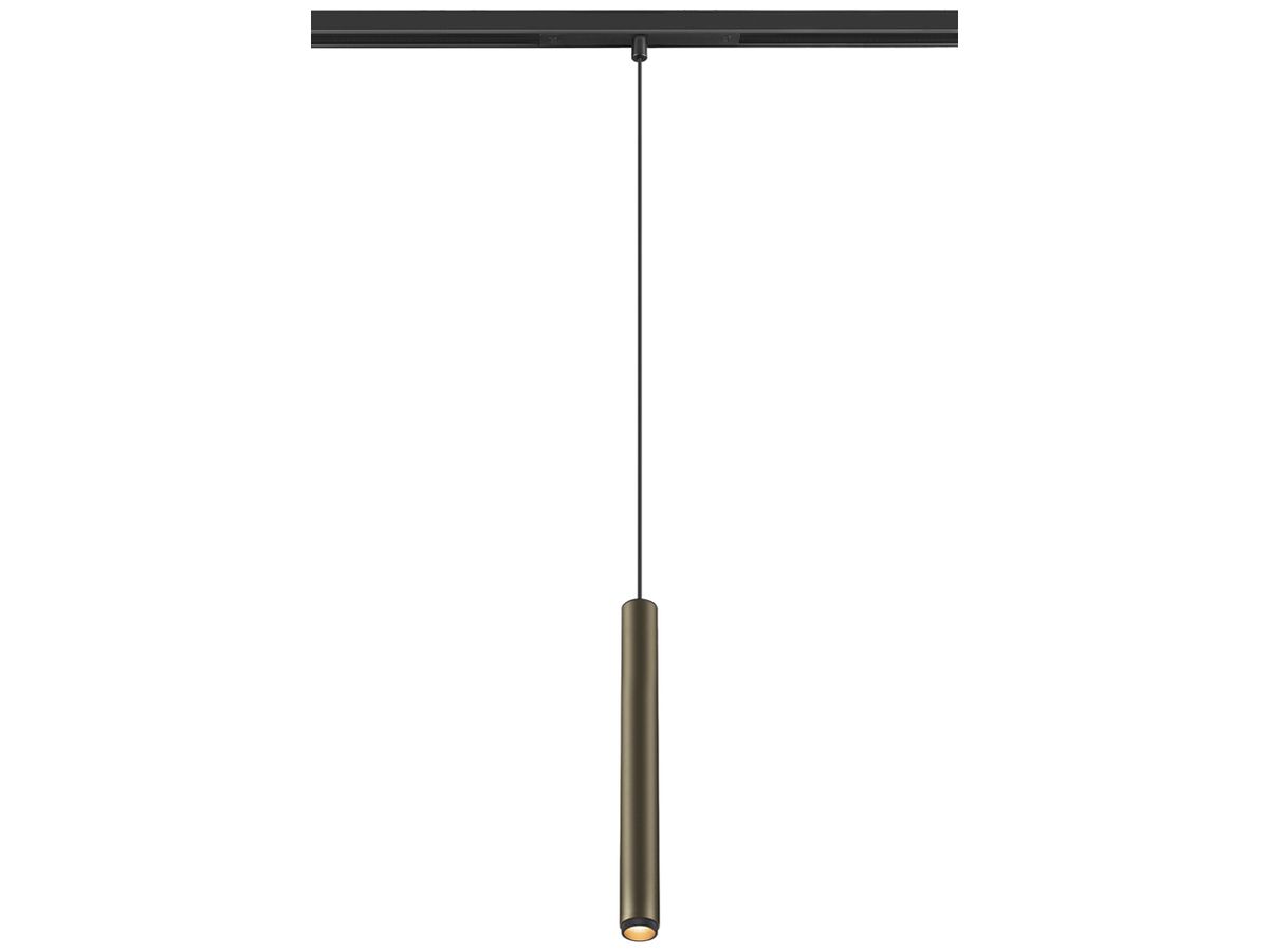 LED-Pendelleuchte SLV GRIP S 48V AD 9.8W 610lm 930 DALI Ø30mm Bronze