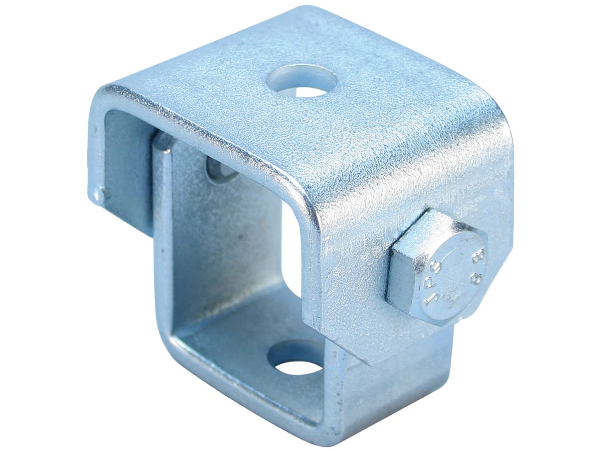 Gelenkwinkel nVent CADDY, 1-1 Loch, Stahl, Feuerverzinkt, 61×52×30 mm, 4000 N