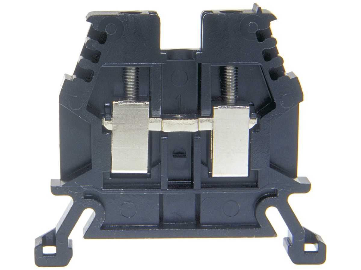 Durchgangs-Reihenklemme Woertz 0.5…2.5mm² 24A 1000V Schraubansch.2×1 TH35 sz