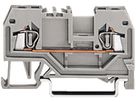 Klemme 2-Leiter WAGO 1.5mm² grau