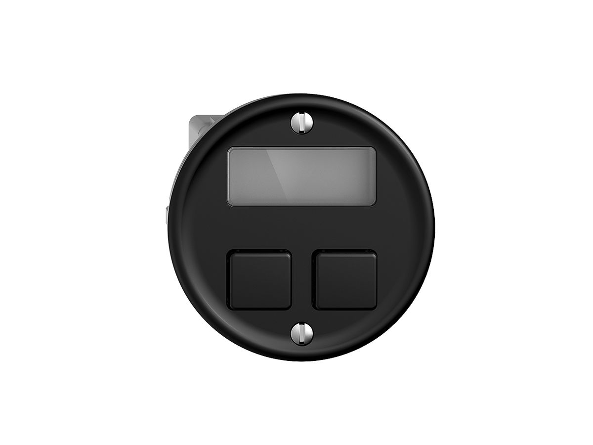 UP-Raumthermostat KNX STANDARDdue 2×mit LED RGB, schwarz