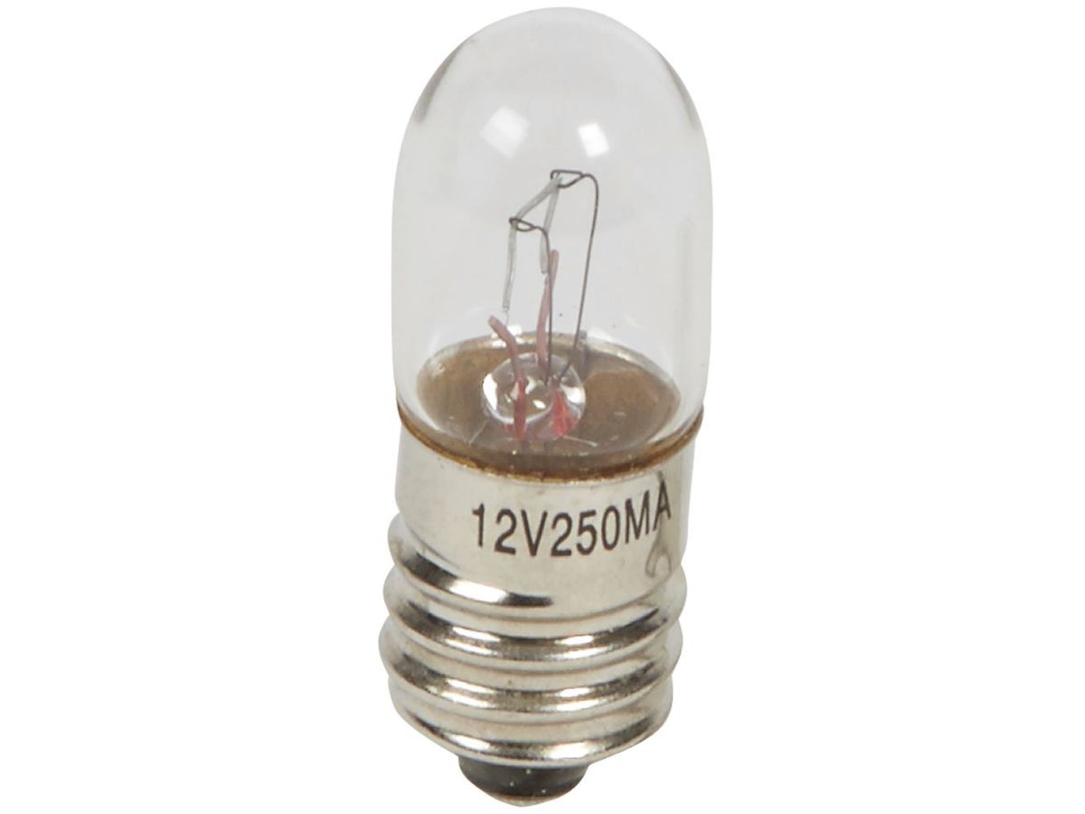 Glühlampe Baes 12V 0.1A, 1.2W