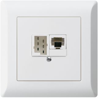 T+T83/RJ45, Analog/Analog, ISDN oder LAN Fast Ethernet