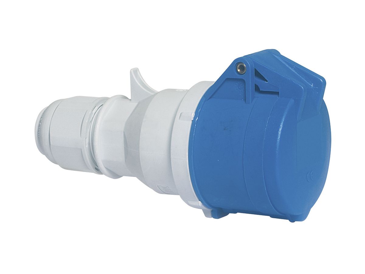 Kupplung CEE Bals 16A 4P 230V 9h IP44 Ni QC