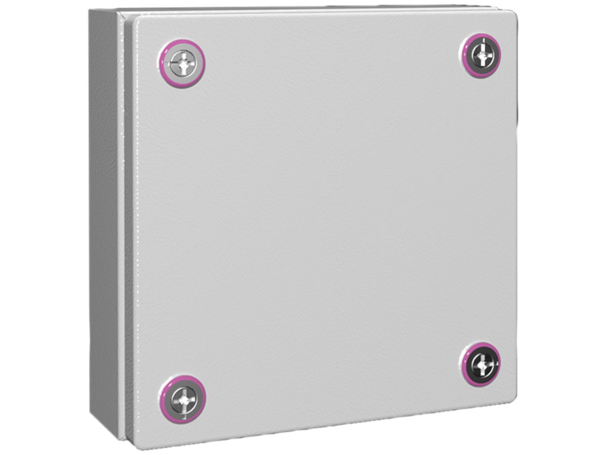 Kleingehäuse Rittal KX Klemmenkasten, IP66, 200×200×80mm, Stahlblech