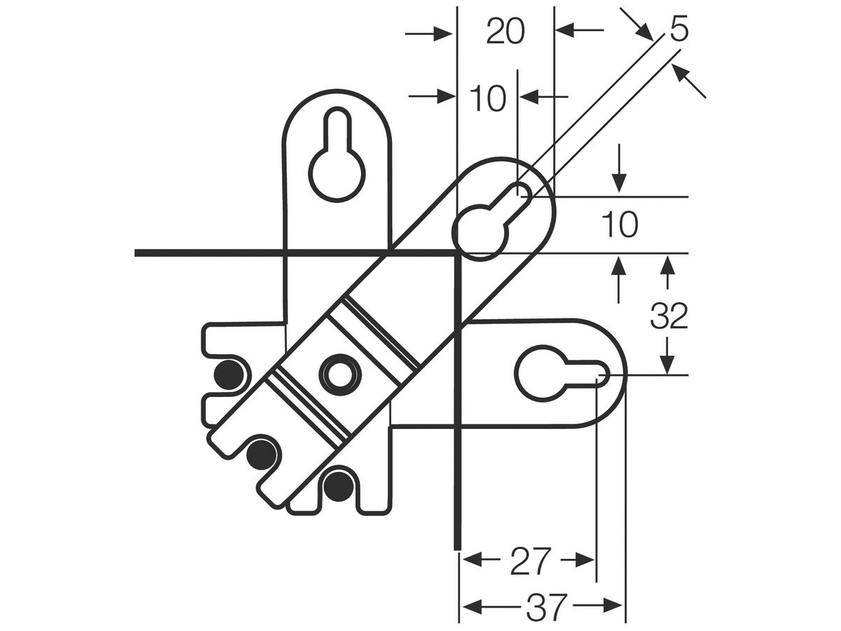 Laschen-Set Hensel