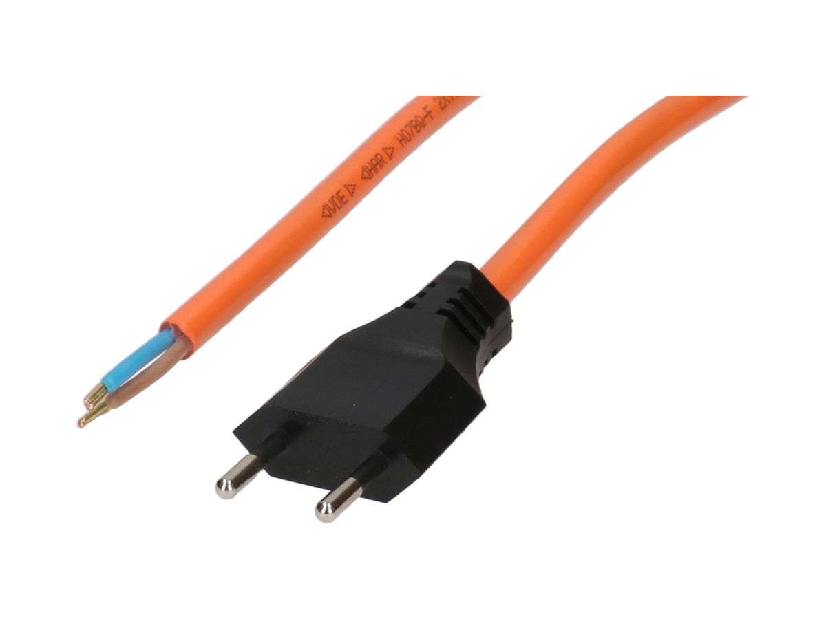 Anschlusskabel MH EXTEND PUR 10A 230V 2×1.5mm² Typ 11/frei 3m orange