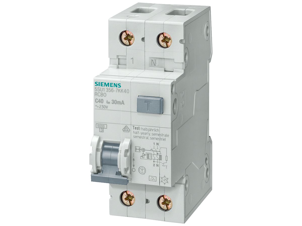 Fehlerstrom-/Leitungsschutzschalter Siemens 1LN 6A