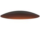 Leuchtenschirm SLV LALU ELYPSE Stahl Ø220×28mm schwarz Bronze unifarbig