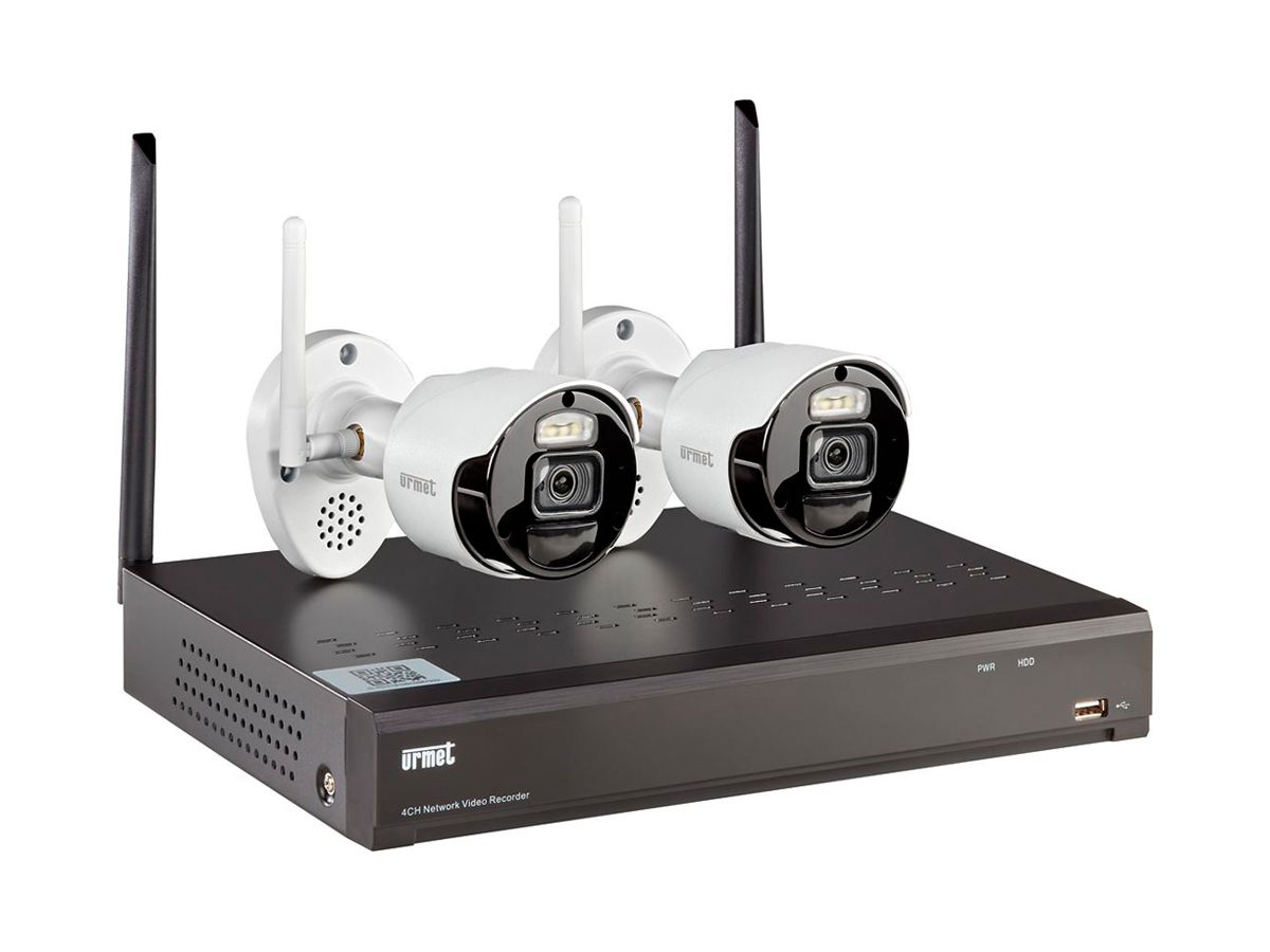 Videoüberwachungssystem Urmet Standard 2×Kameras 2MP Wi-Fi HDMI 1TB