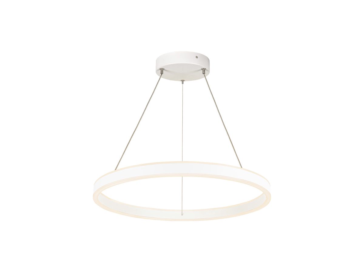 LED-Pendelleuchte SLV ONE 60 UP/DOWN DALI 25W 800lm 3000/4000K weiss