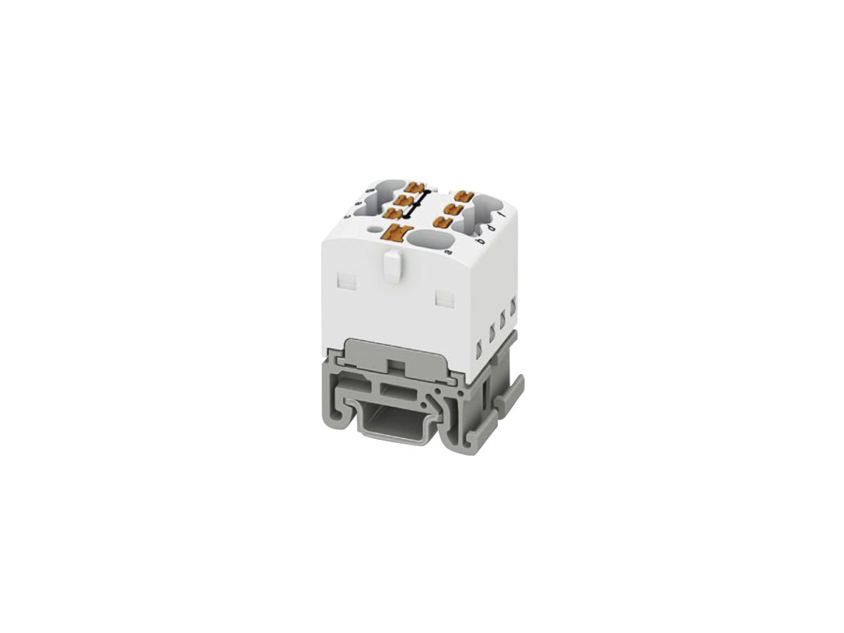 Verteilerblock PX PTFIX 4/6X1.5-NS15A WH