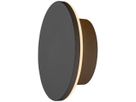 LED-Wandleuchte SLV D-RING S 7.5W 630lm 827/830 IP65 DIM indirekt Ø160mm schwarz
