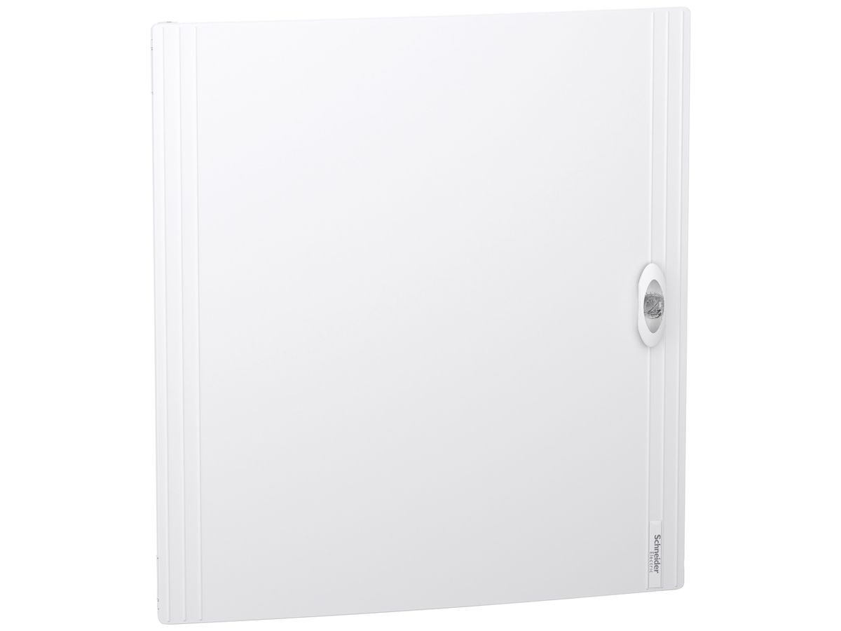 Tür SE PrismaSeT XS für 3×24TE voll Stahl weiss 550×600×20mm
