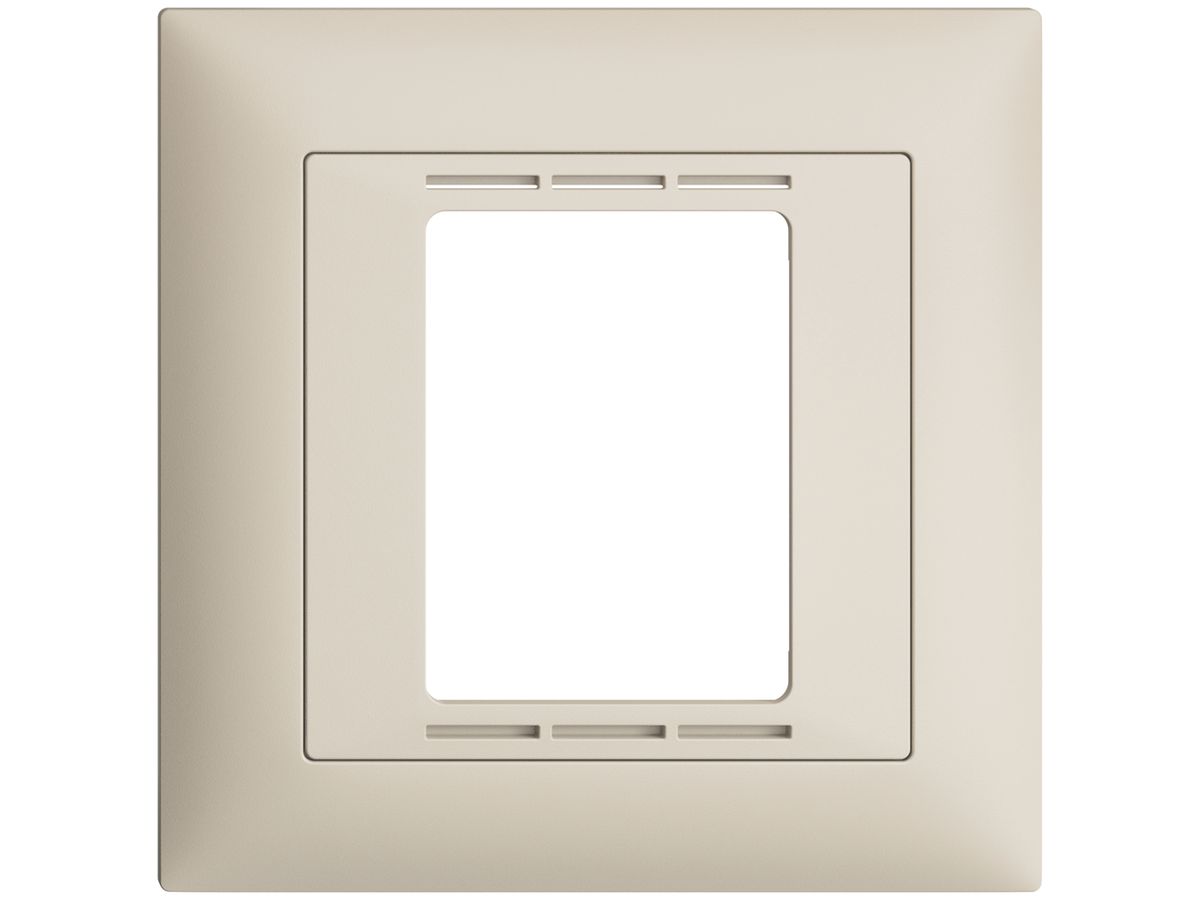 UP-Frontset EDIZIOdue FMI crema für Raumthermostat mit Display