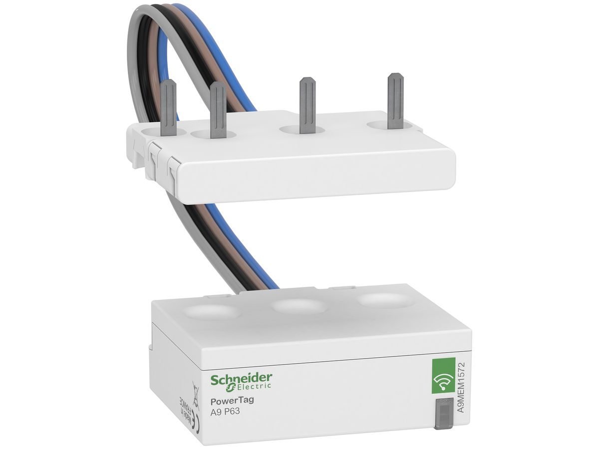 Stromsensor Acti9 PowerTag P63, 3LN, für Montage unten auf MCCB Acti9/Multi9