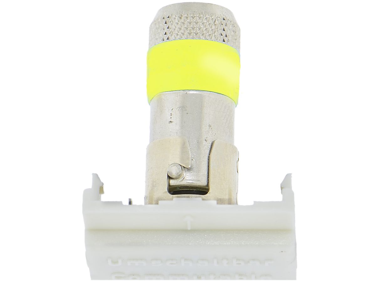 LED 230V BA9s gelb Steckfassung