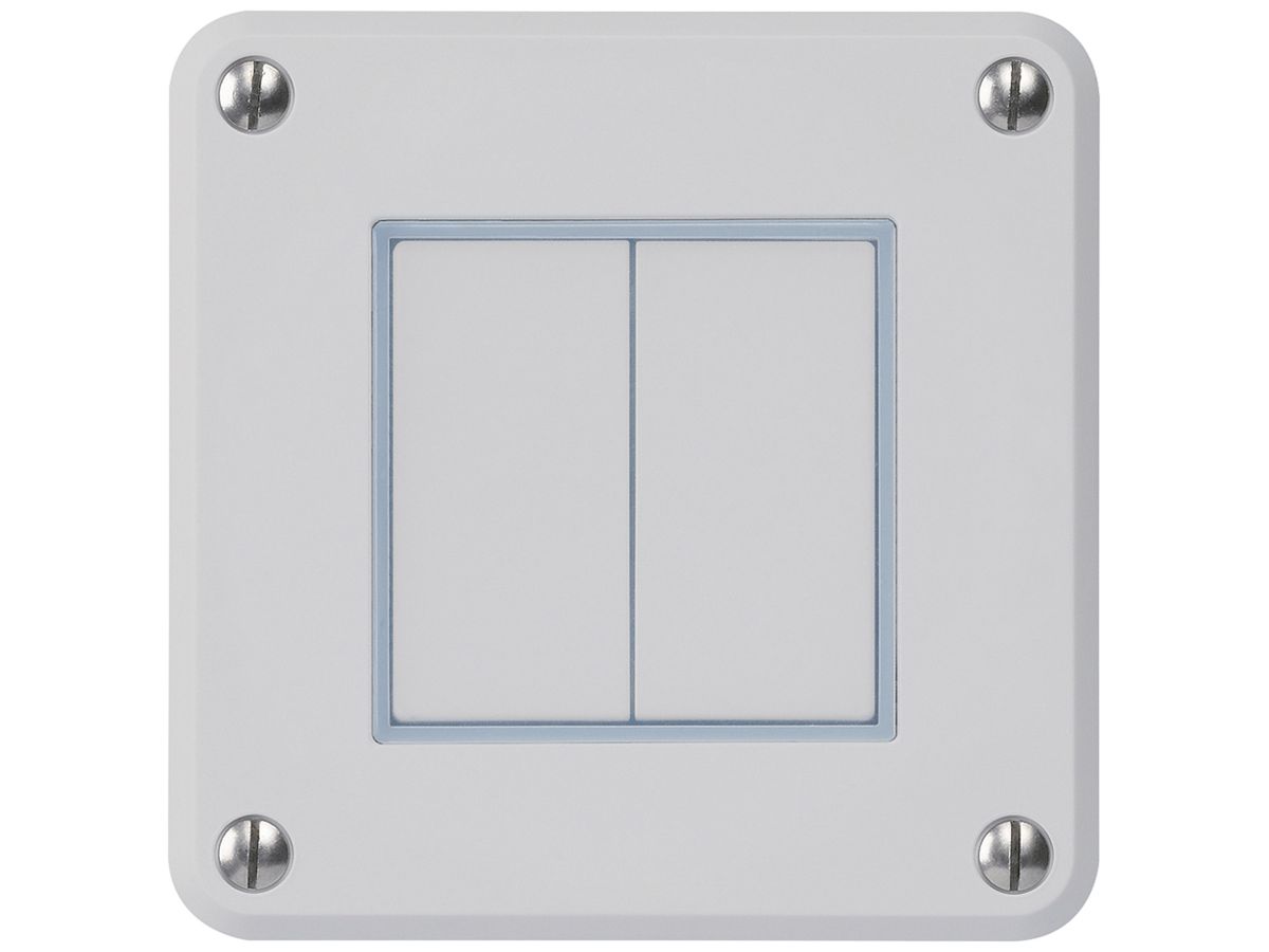 UP-Druckschalter robusto IP55 Schema 3/Drucktaster grau