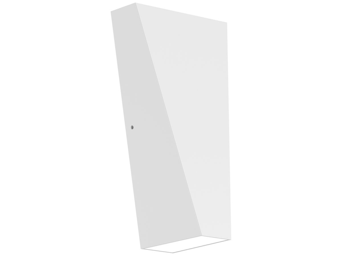 LED-Wandleuchte DOTLUX MORPHO 6W 322lm 3000K IP65 200×100mm weiss